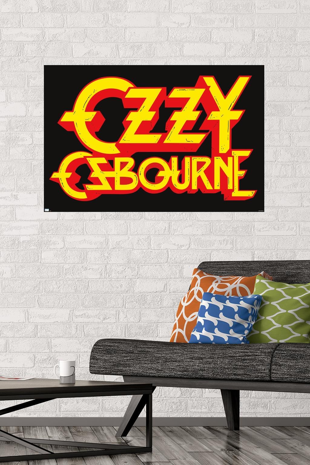 Ozzy Osbourne - Name Logo Wall Poster, 34L